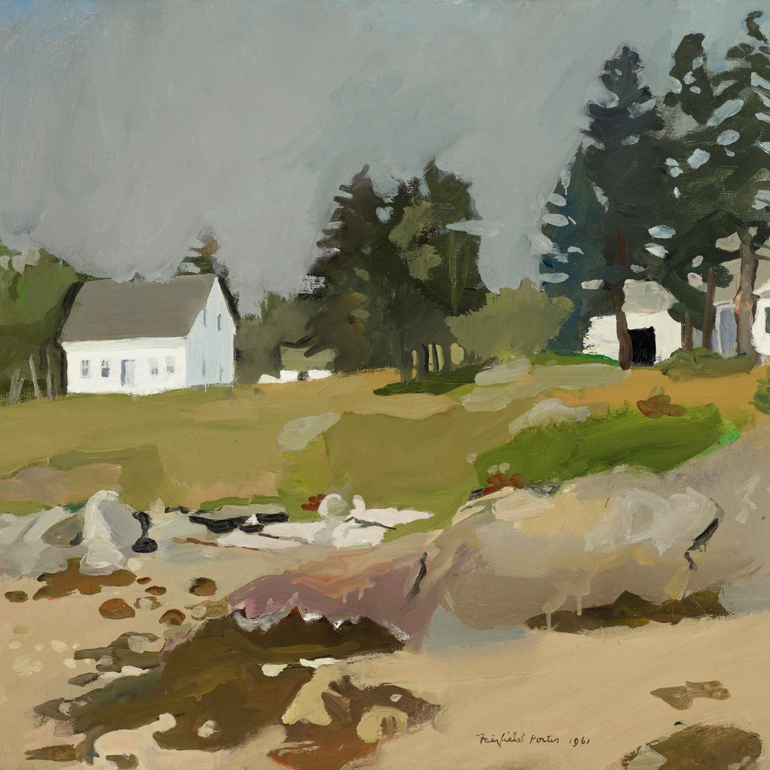 Fairfield Porter — Островной пляж, изображение 1