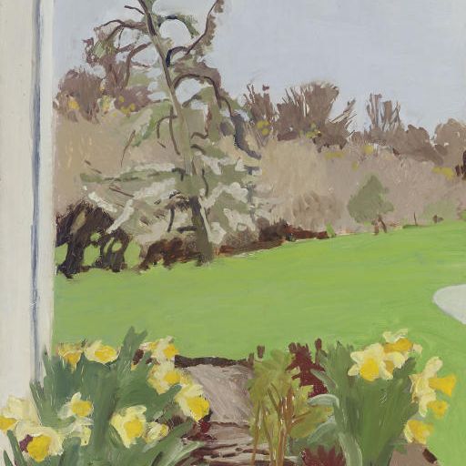 Fairfield Porter — Нарциссы и грушевое дерево