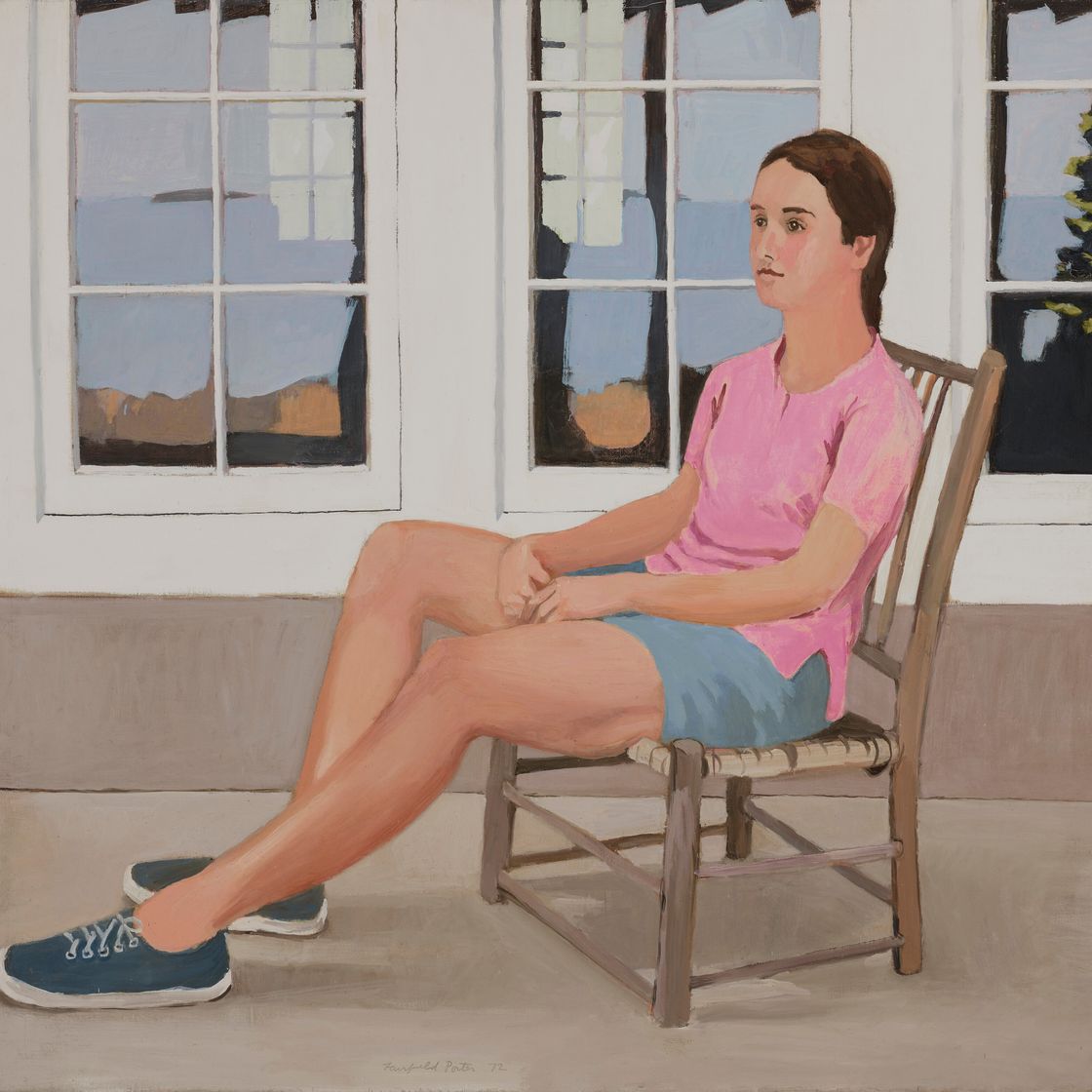 Fairfield Porter — Киль перед отраженным видом № 2, изображение 1