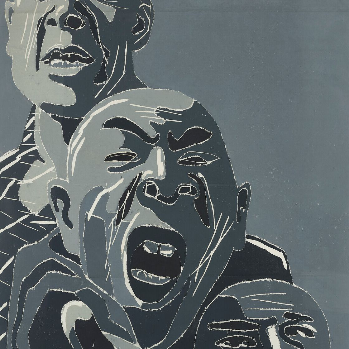 Fang Lijun — 2001.1.6 , 2001.1.12 , 2000.5.5 , 2000.6.15 , 2000.6.25 , 2000.6.30 , 2002.11.11 , 2002.12.9 и 2002.12.11., изображение 3