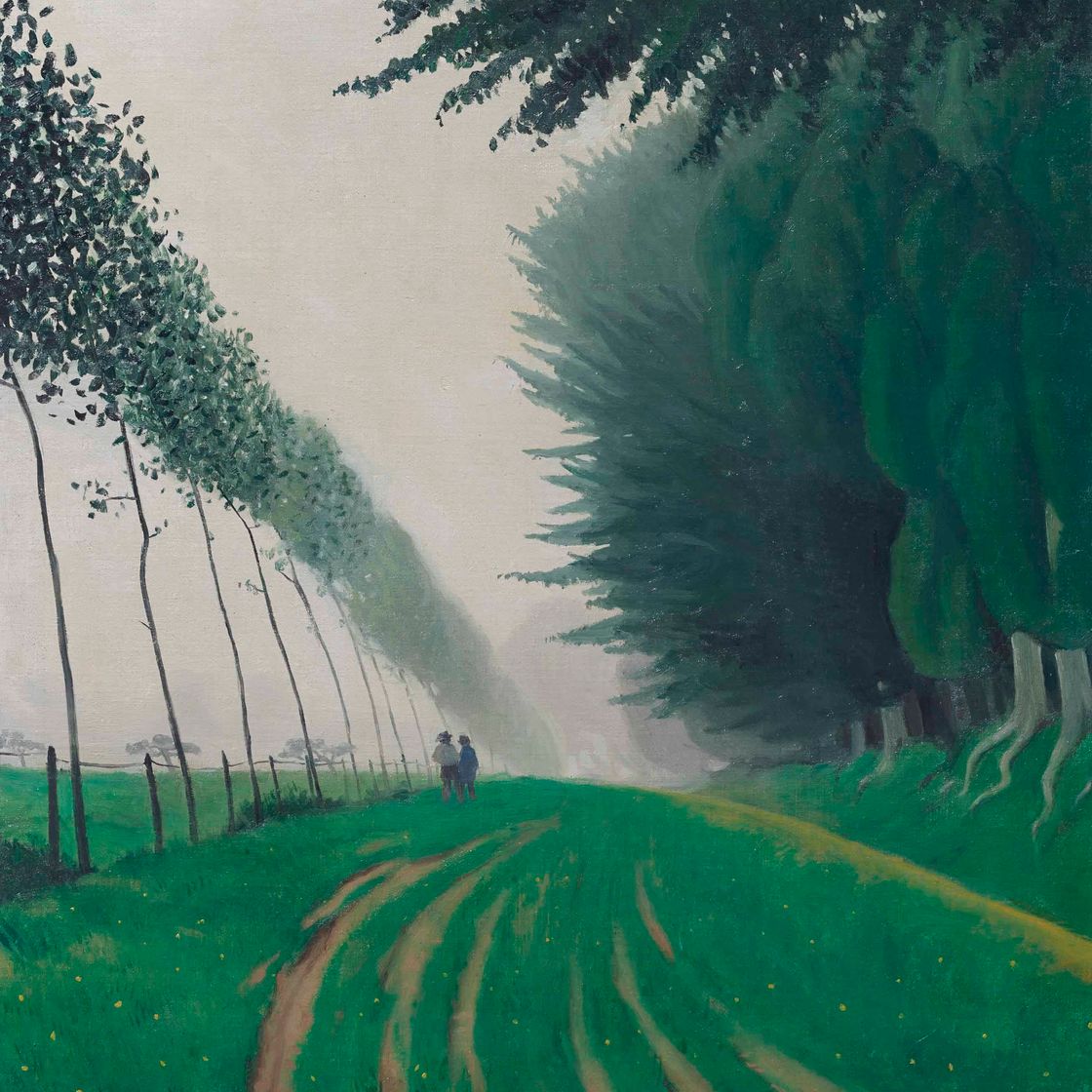 Felix Vallotton — Эффект брюма, Онфлер, 1917 год