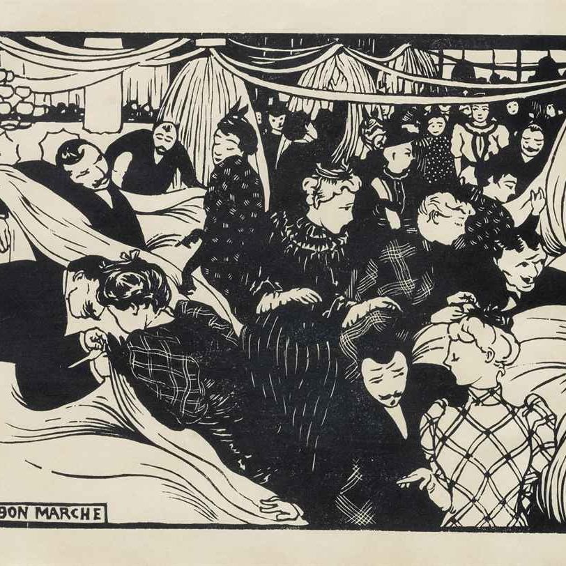 Felix Vallotton — Ле бон марше, 1893