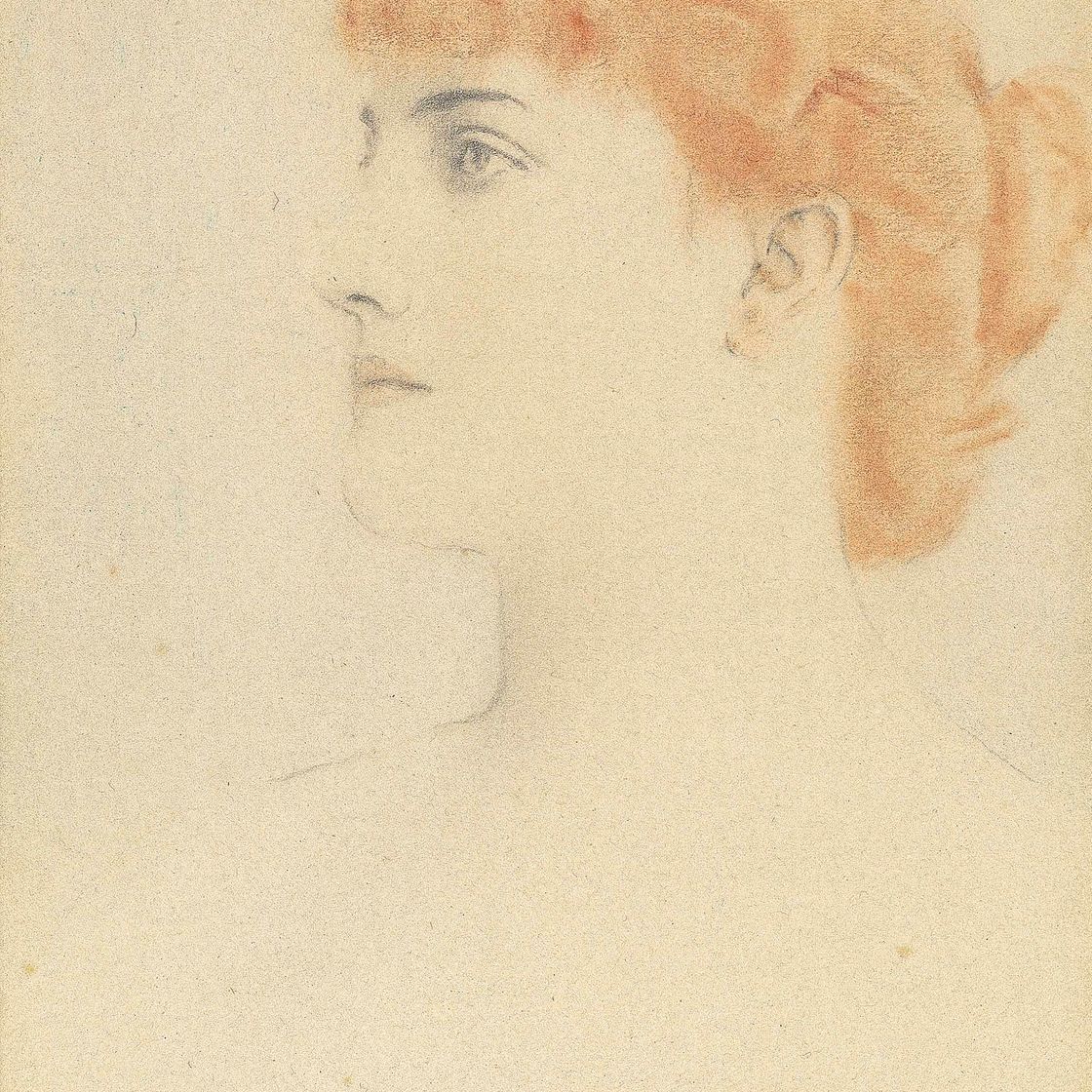 Fernand Khnopff — Юная парижанка