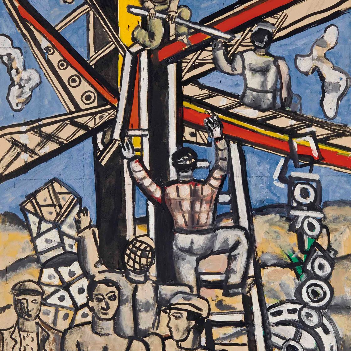 Fernand Léger — Конструкторы, эшель и руэ