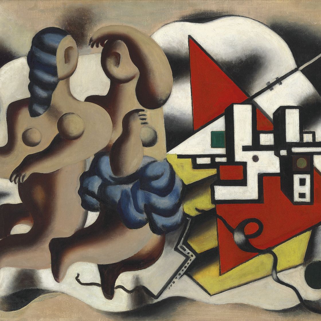 Fernand Léger — Танцовщицы в классе, этюд