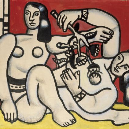 Fernand Léger — Две женщины, обитательницы цветов