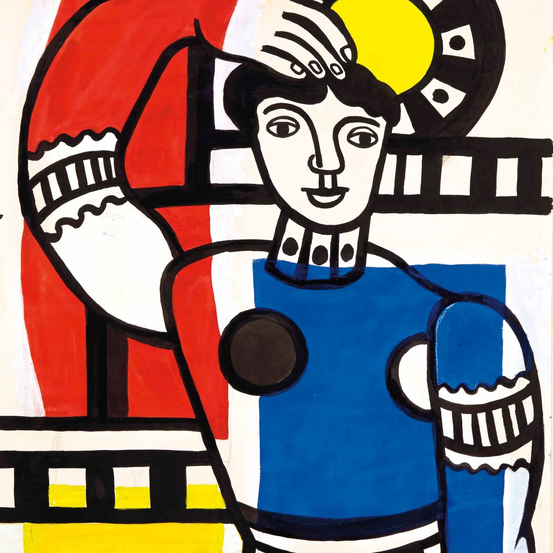 Fernand Léger — Танцовщица с бубном