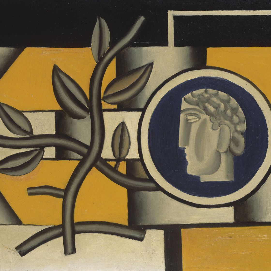 Fernand Léger — Синий медальон