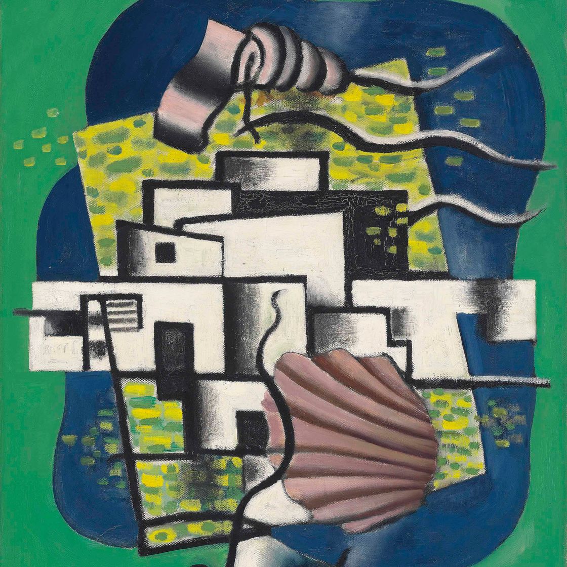 Fernand Léger — Композиция "авек кокиль"