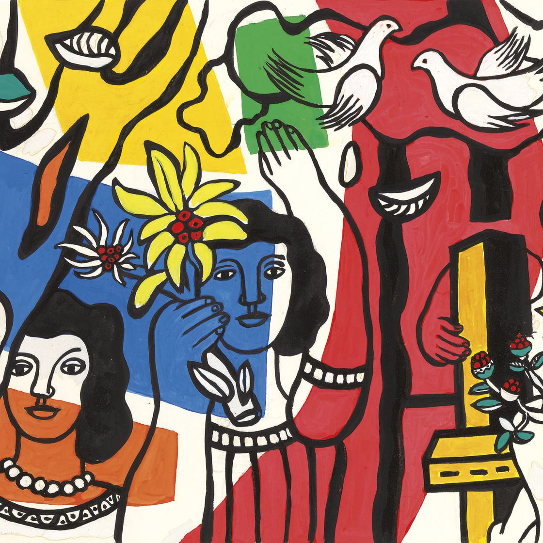 Fernand Léger — Женщины с цветами
