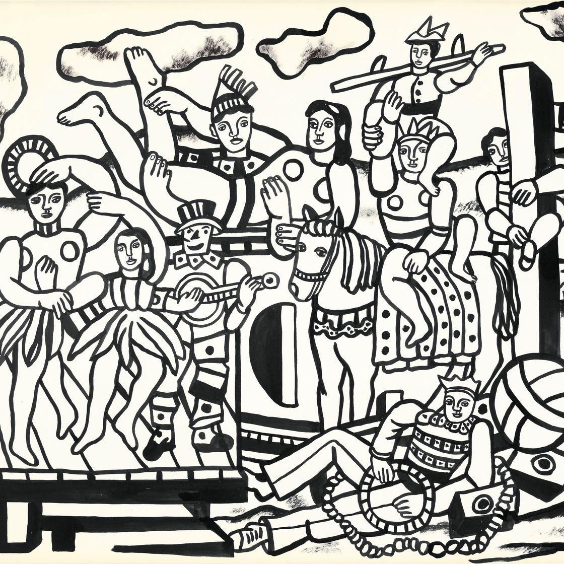 Fernand Léger — Этюд для Большого парада