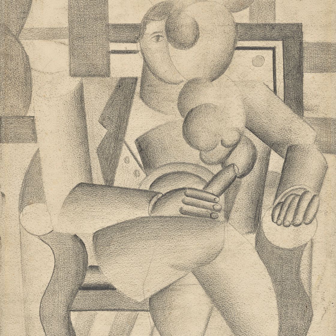 Fernand Léger — Любитель дыма, изображение 1