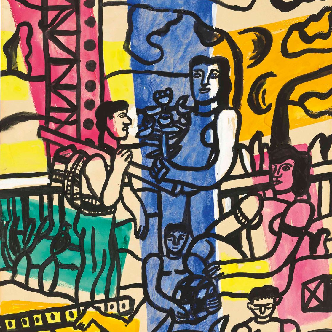 Fernand Léger — Этюд для участника