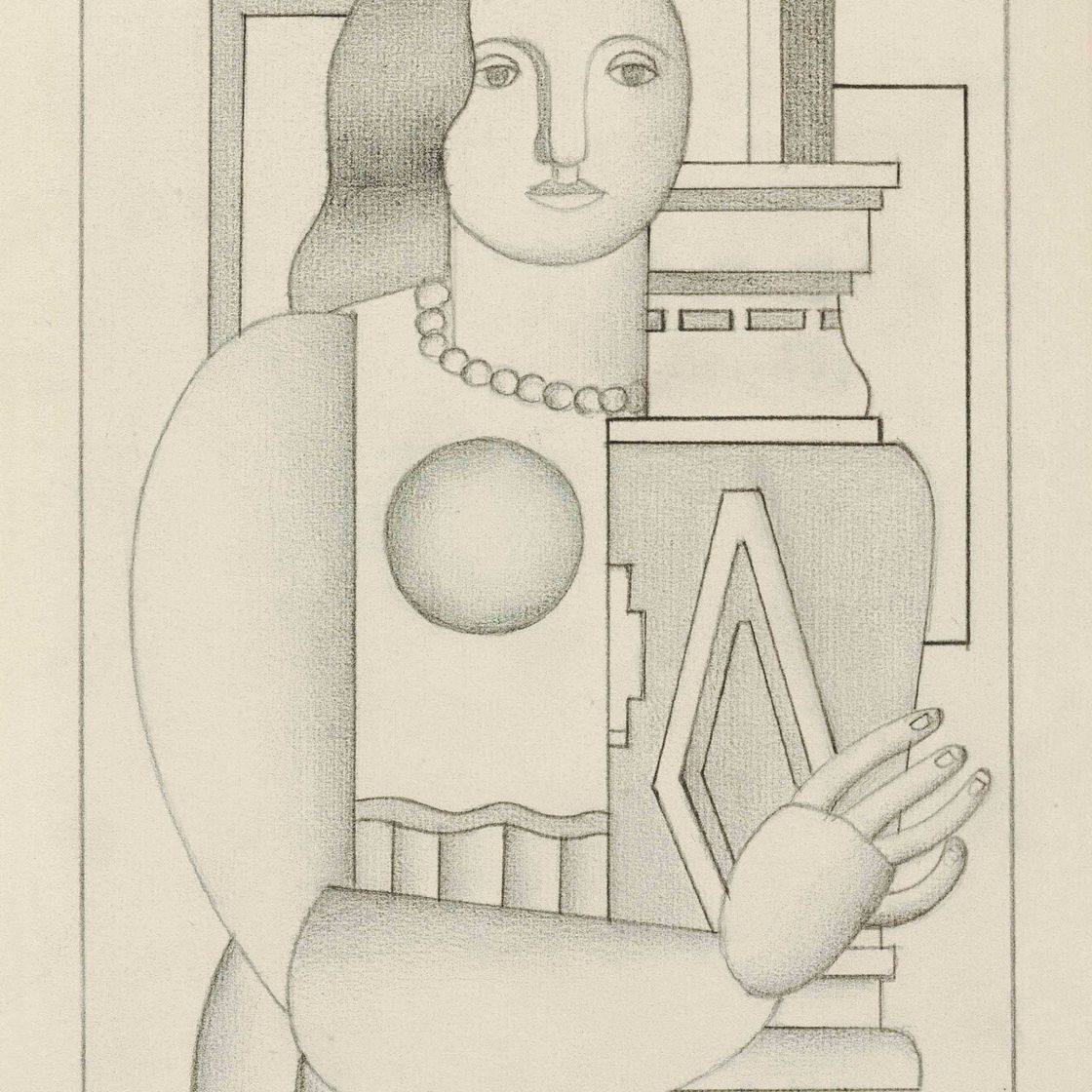 Fernand Léger — Женщина в вазе