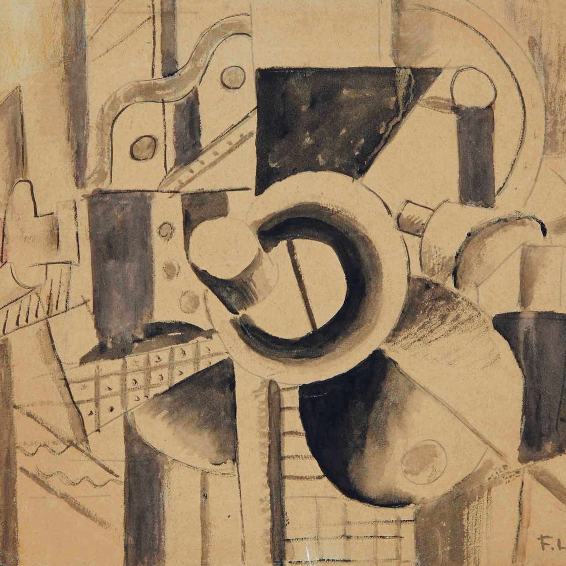 Fernand Léger — Механическая композиция