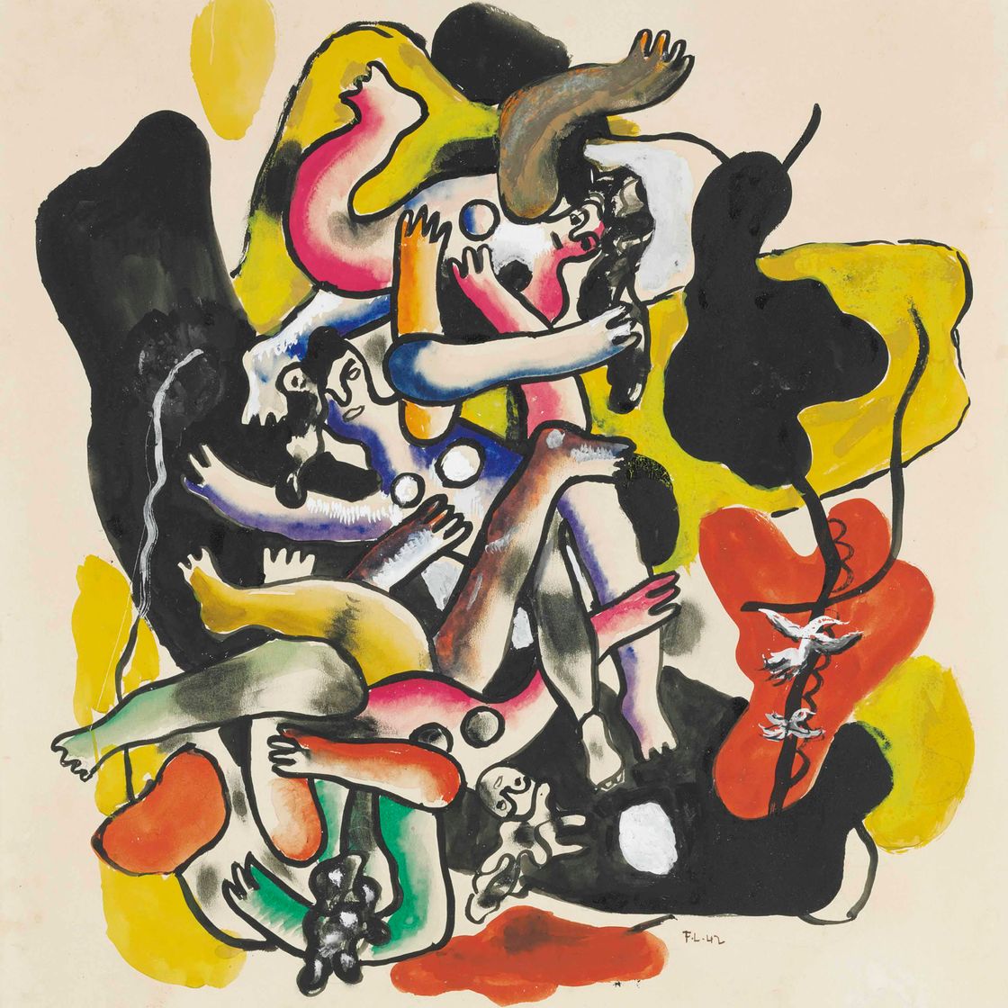 Fernand Léger — Плонжеры