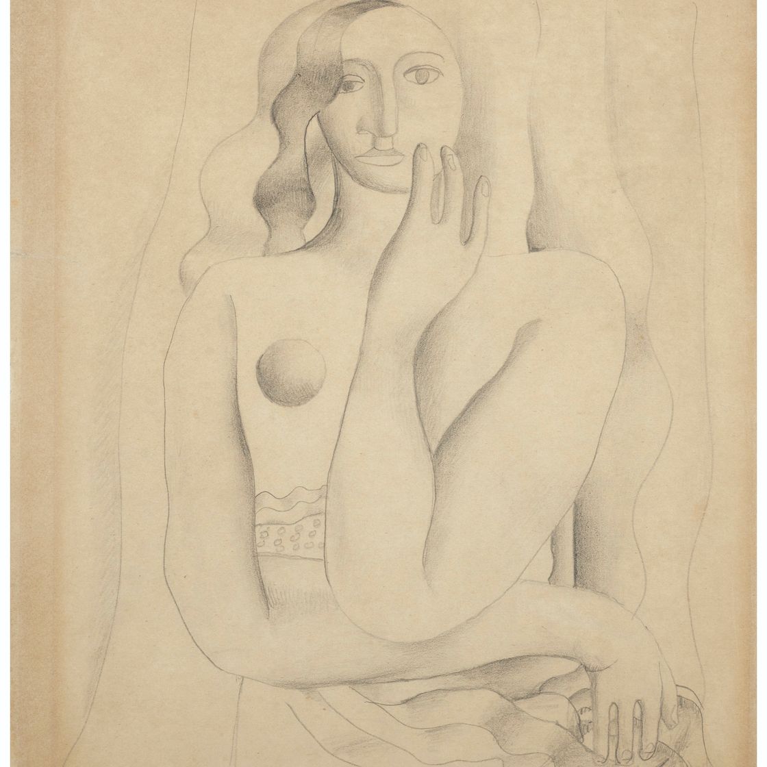 Fernand Léger — Женская осанка, изображение 1