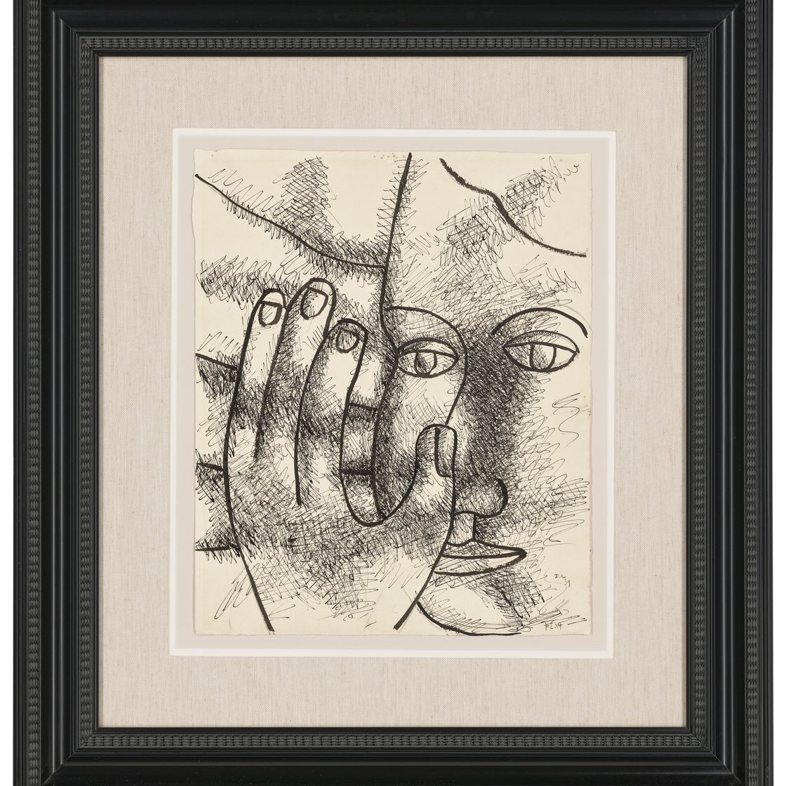 Fernand Léger — Лицо настоящей женщины, главной девственницы сына, изображение 2
