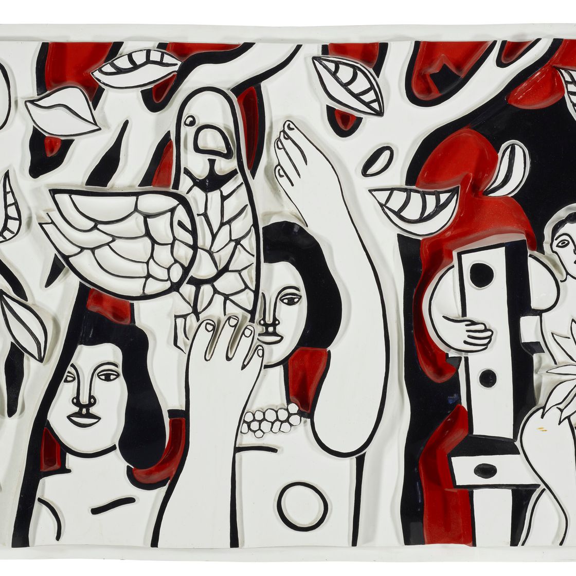 Fernand Léger — Женщины на перроке, изображение 1