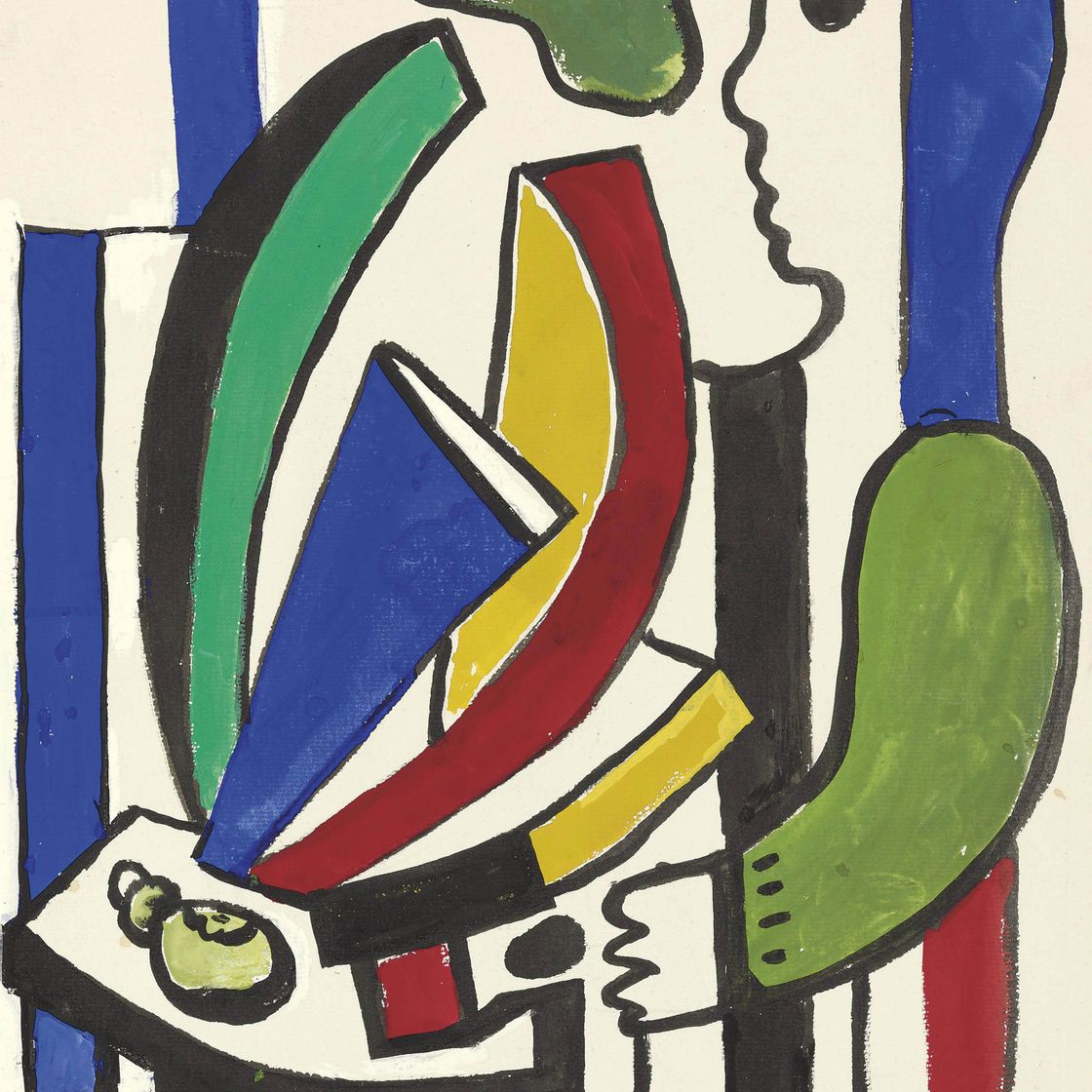 Fernand Léger — Человек в образе мертвой природы