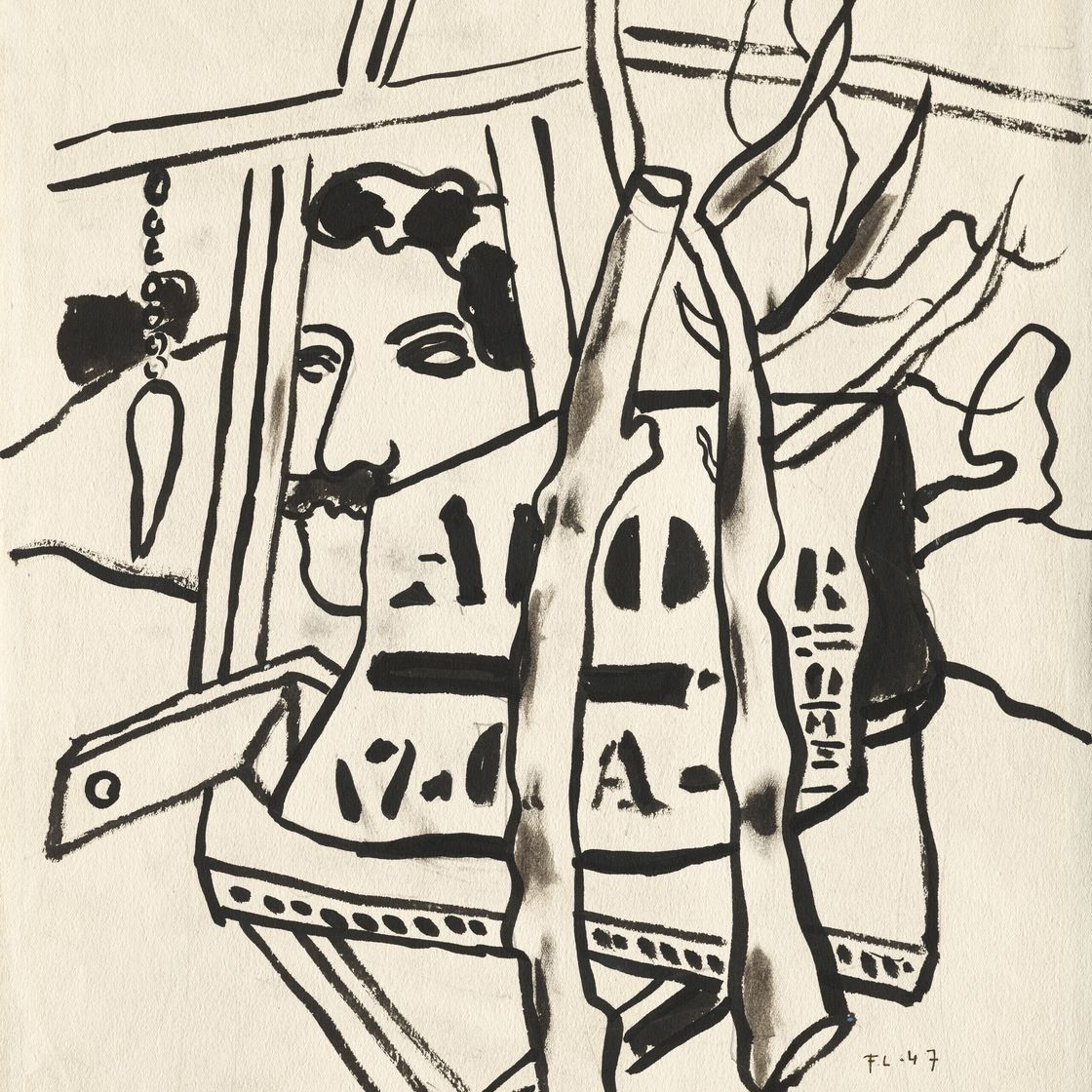 Fernand Léger — В саду, изображение 1