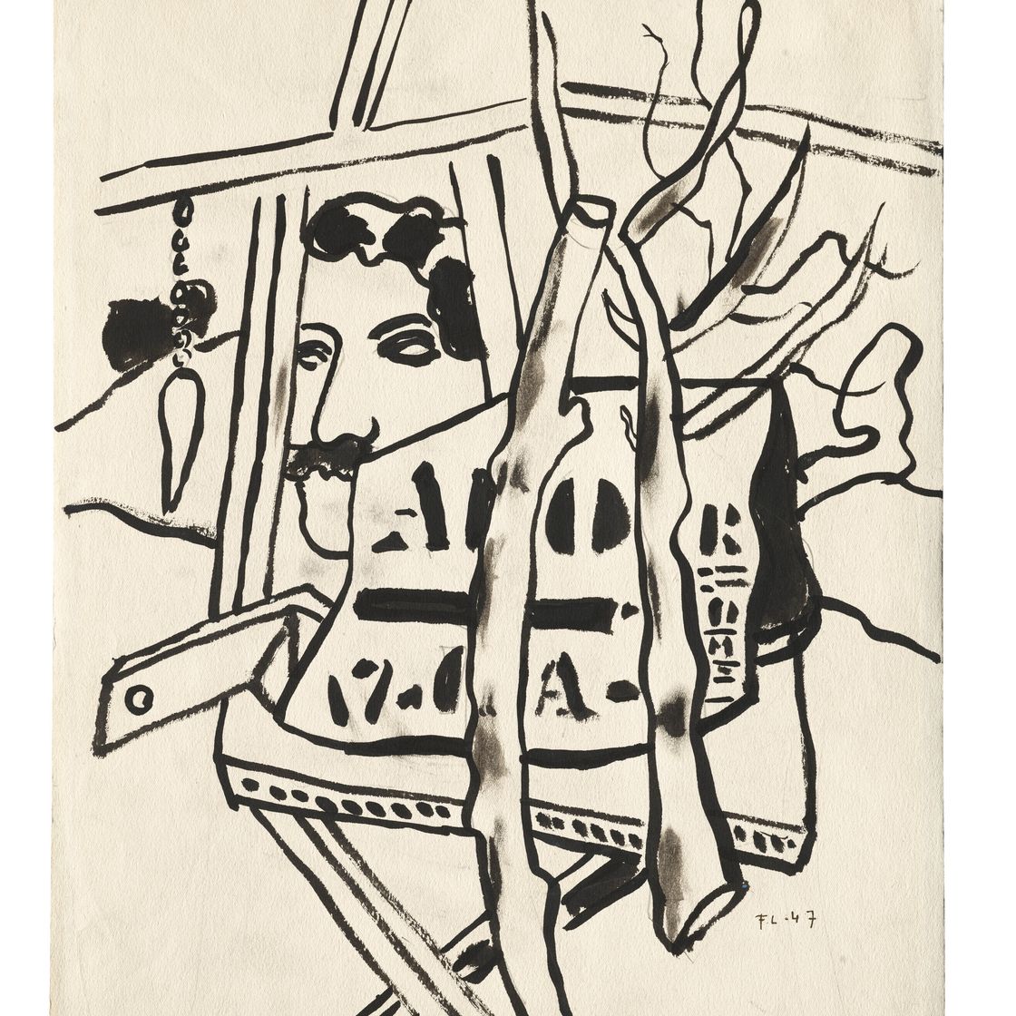 Fernand Léger — В саду, изображение 2
