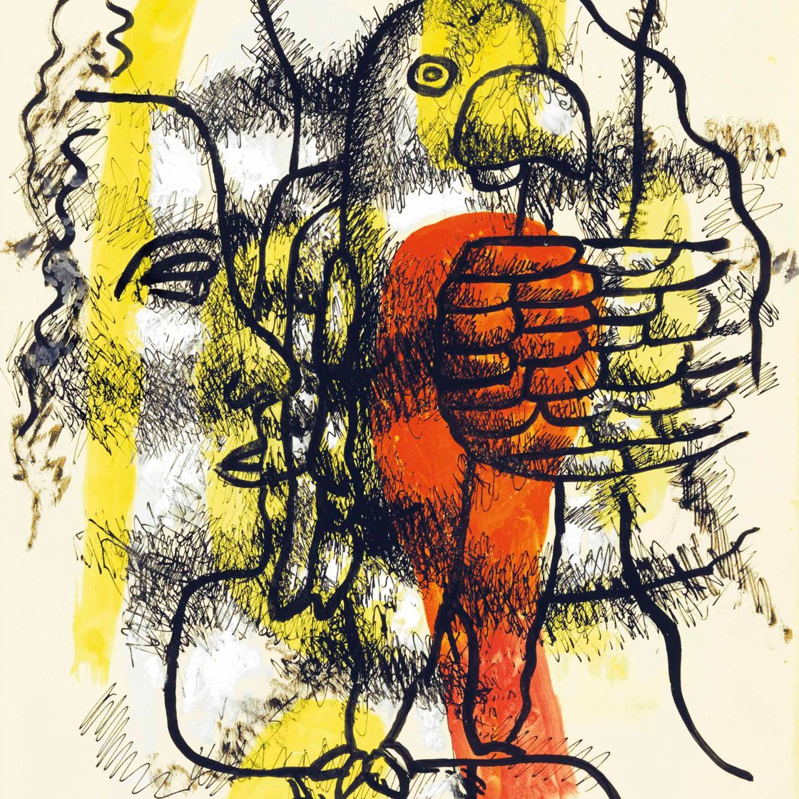 Fernand Léger — Профиль и перроке