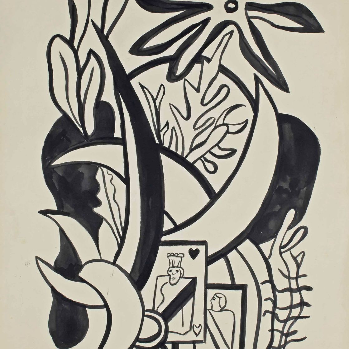 Fernand Léger — Композиция из карт