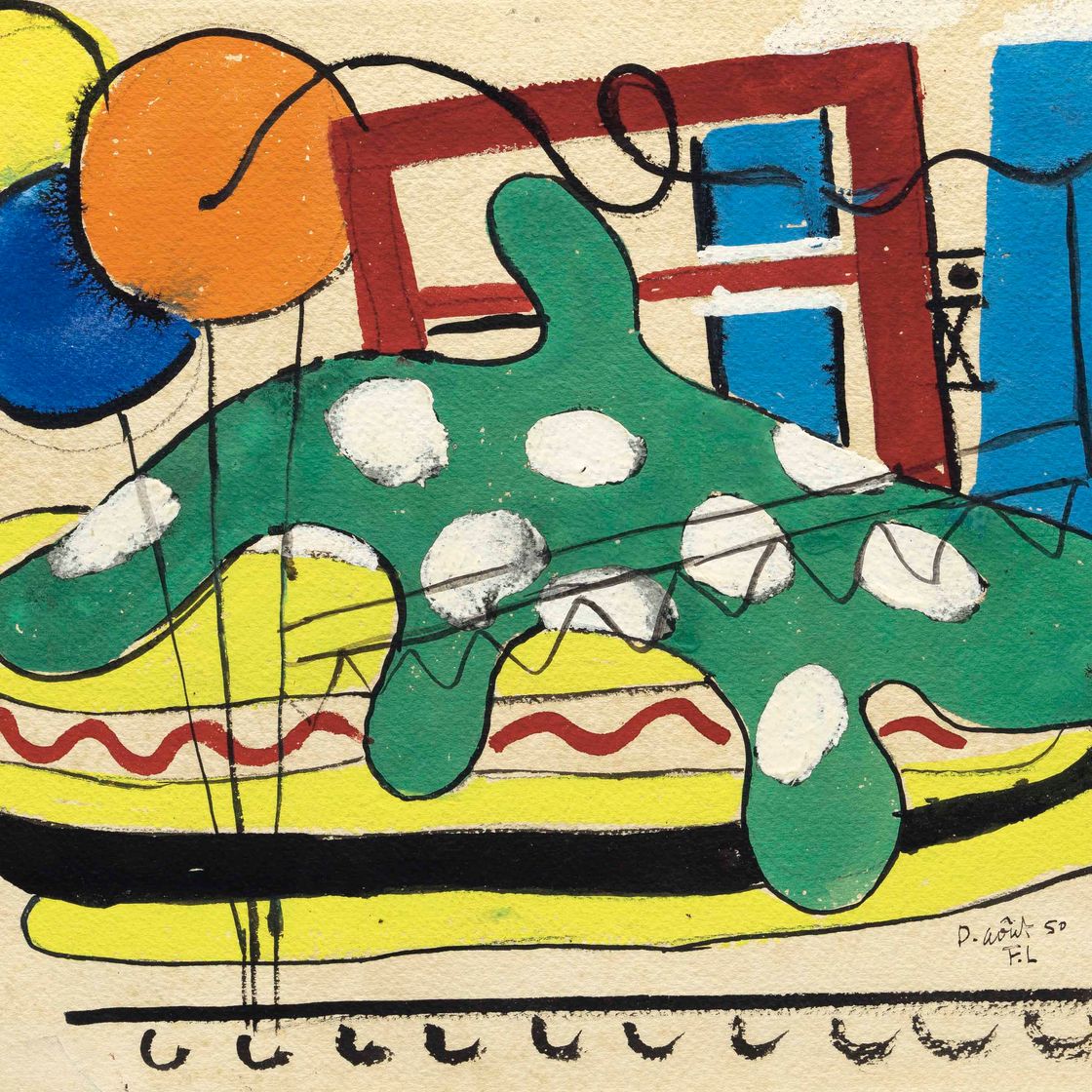 Fernand Léger — Довиль (справа и слева )