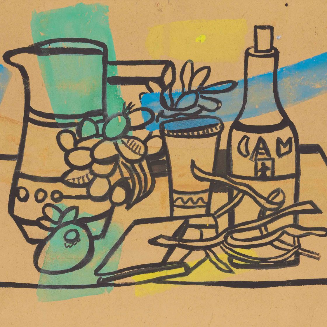 Fernand Léger — Этюд о смерти природы в стиле бутей