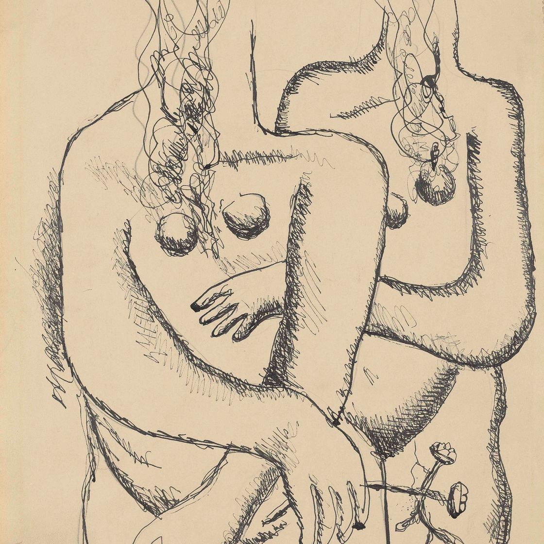 Fernand Léger — Две женщины