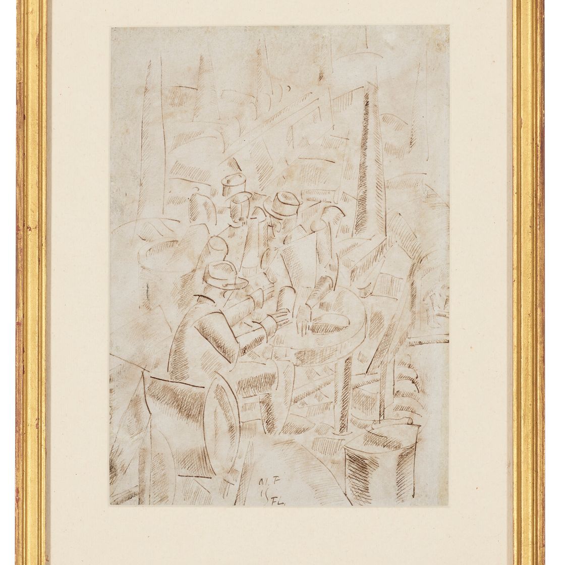 Fernand Léger — Солдаты, танцующие в Абри, Аргонна, изображение 2