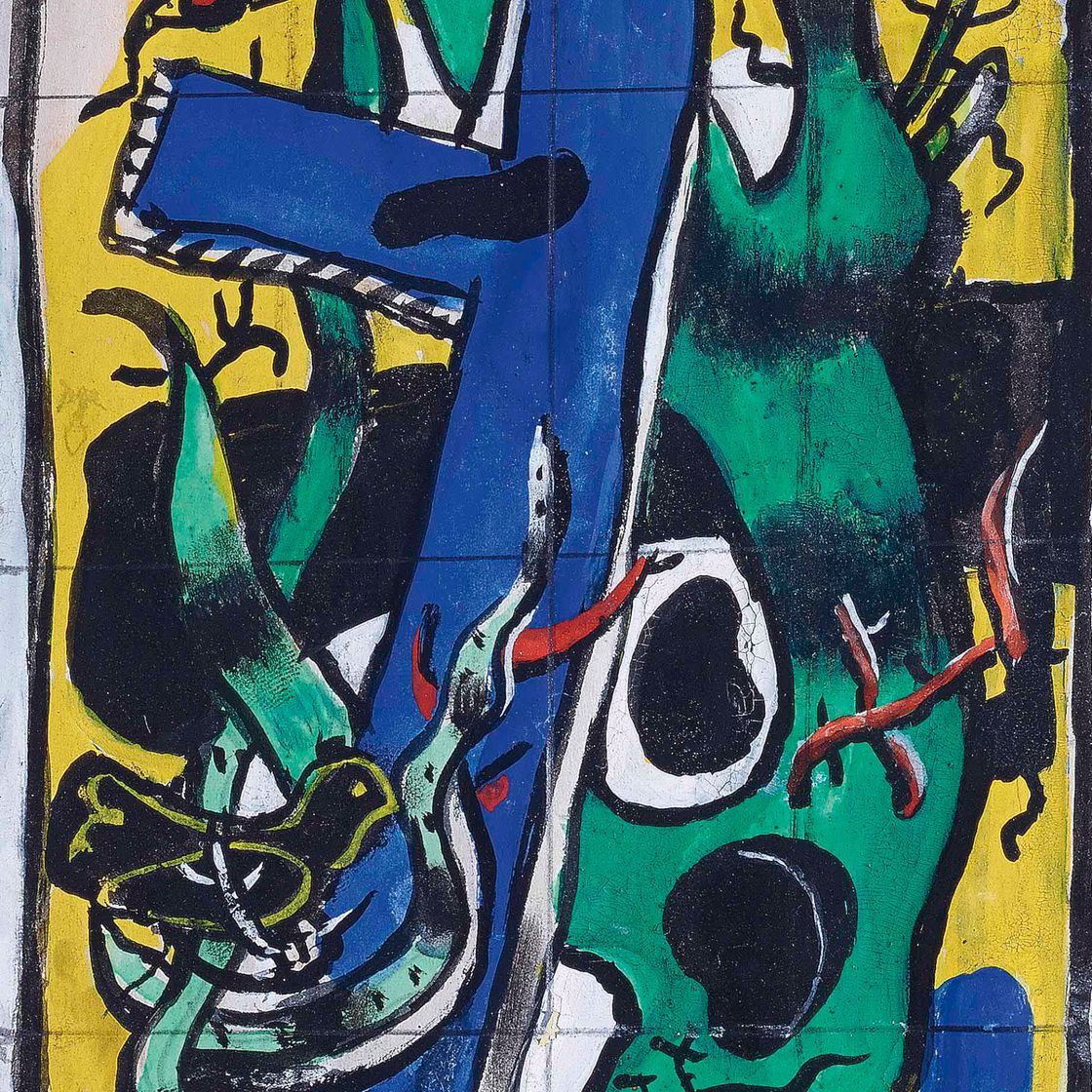 Fernand Léger — Гнездышко для голубых панно