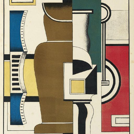 Fernand Léger — Ле Ваза (Сапфир 12)