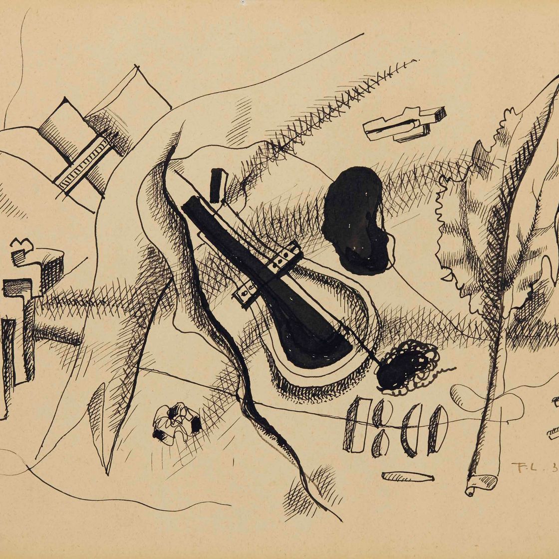 Fernand Léger — Композиция