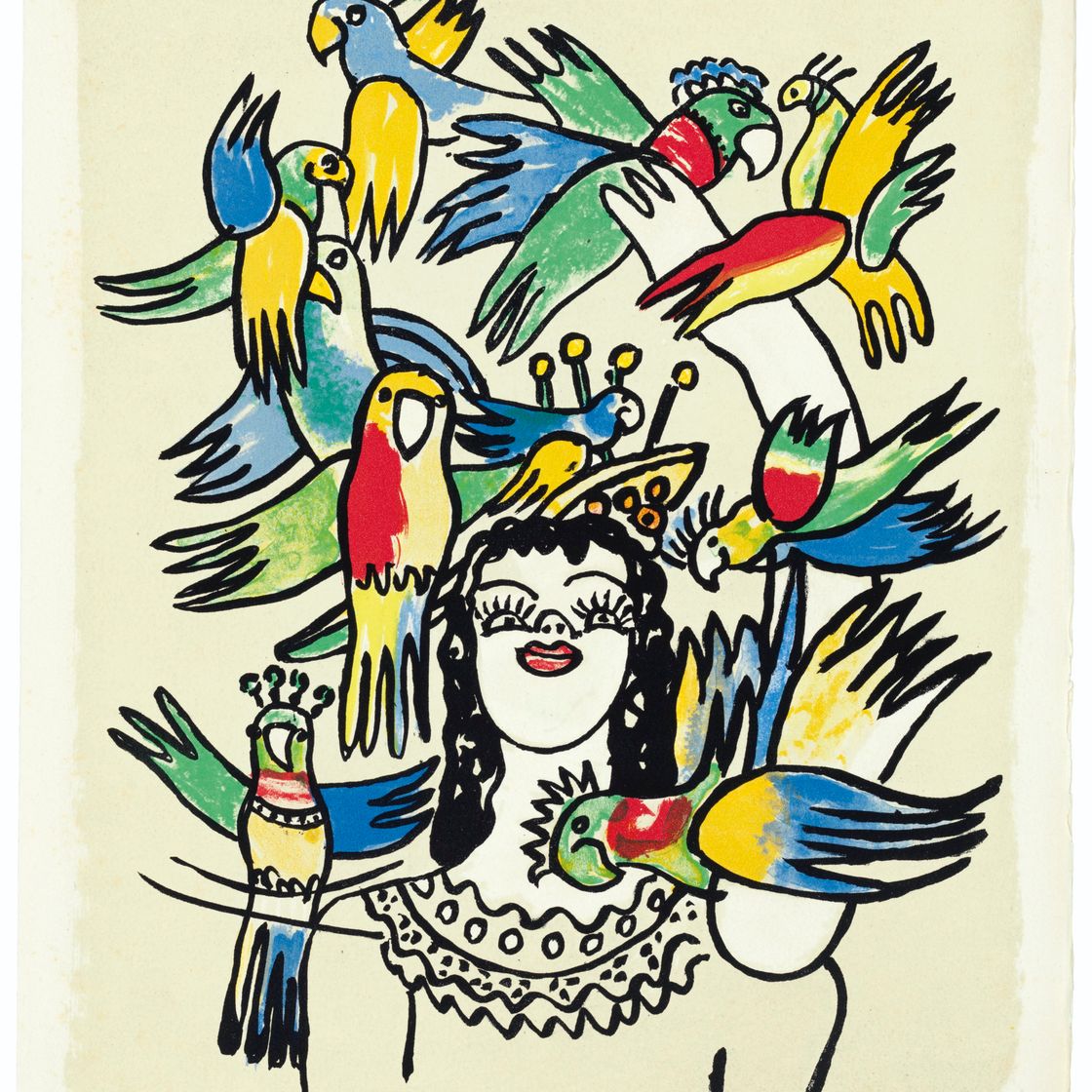 Fernand Léger — Цирк "Возрождение", Париж, 1950 год, изображение 2