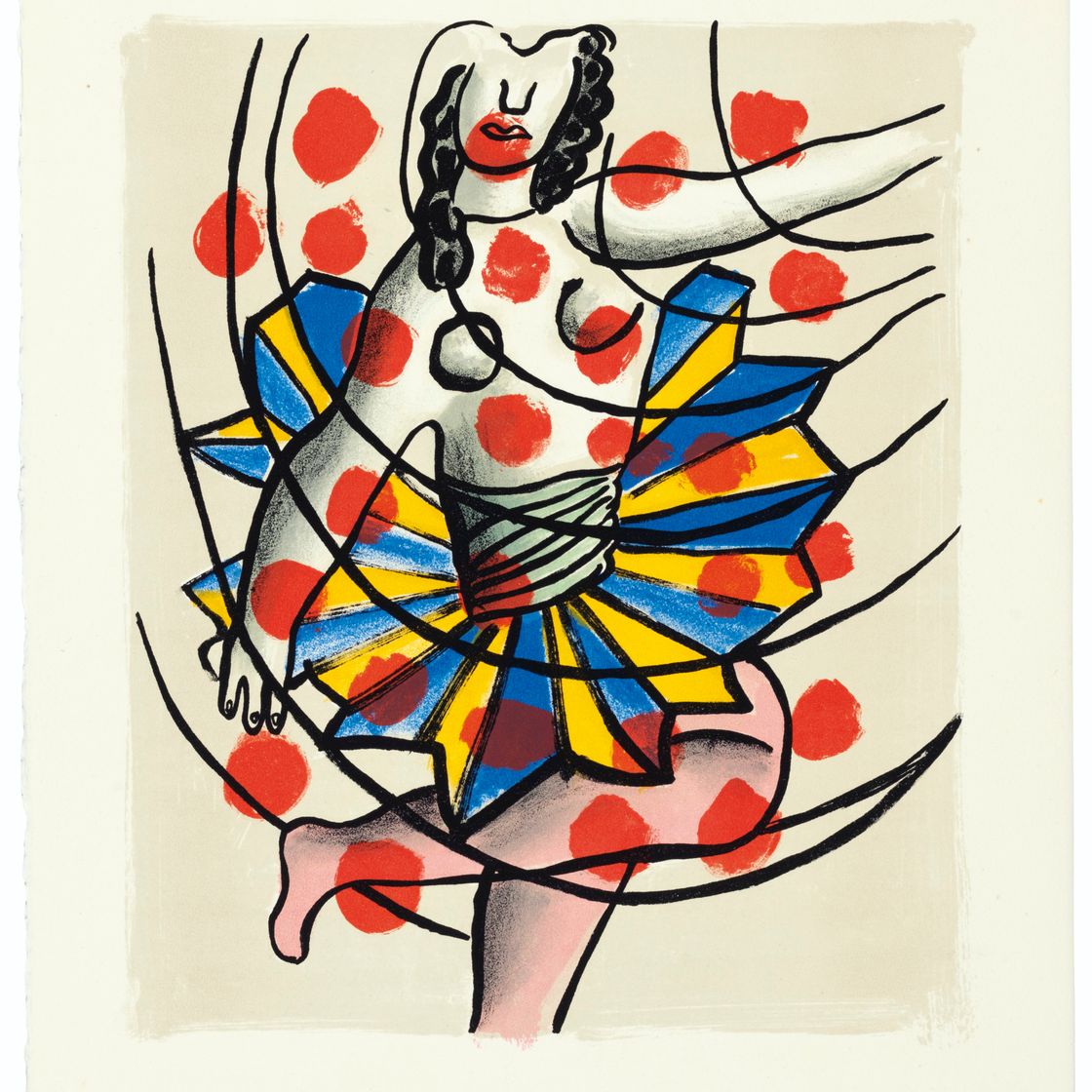 Fernand Léger — Цирк "Возрождение", Париж, 1950 год, изображение 4