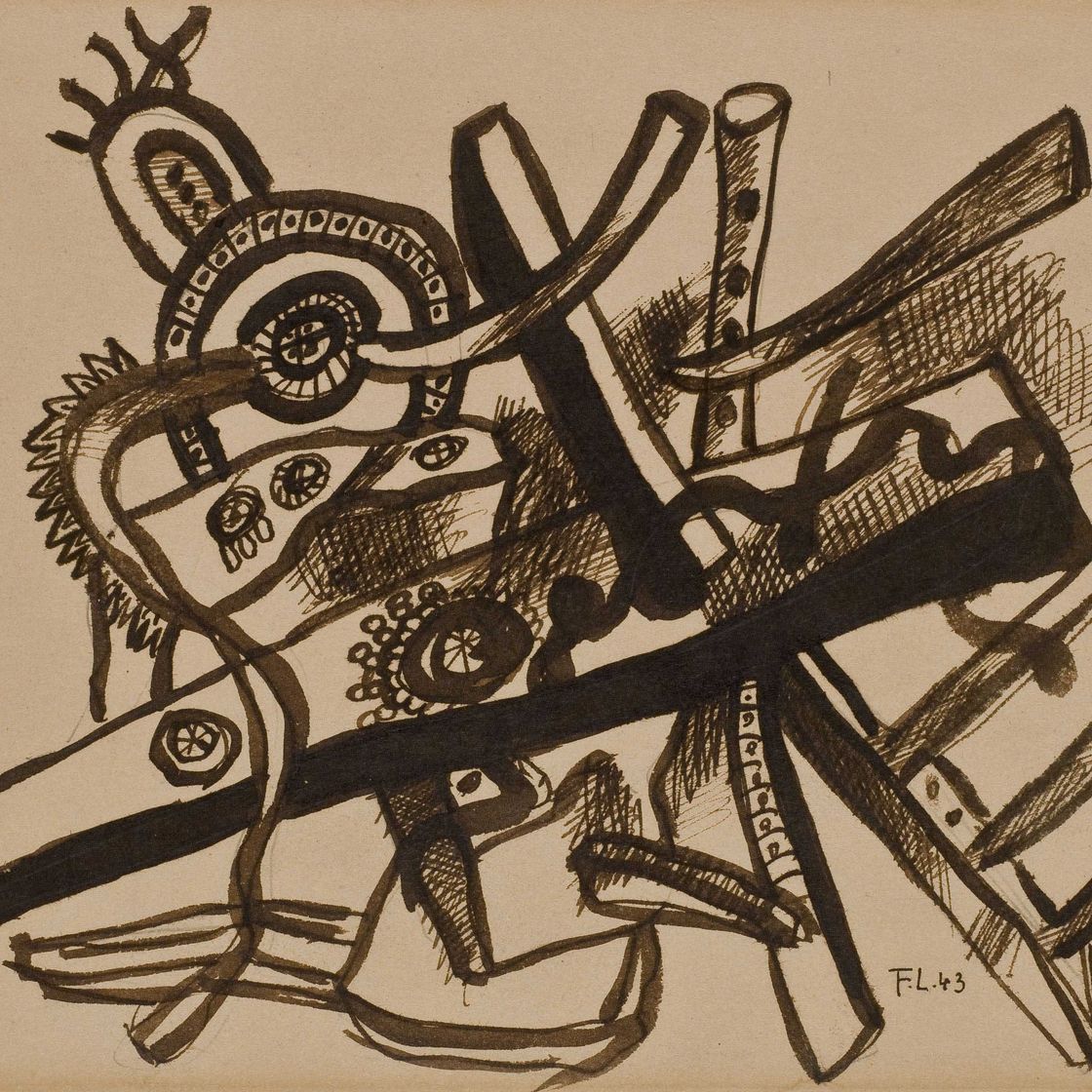Fernand Léger — Композиция