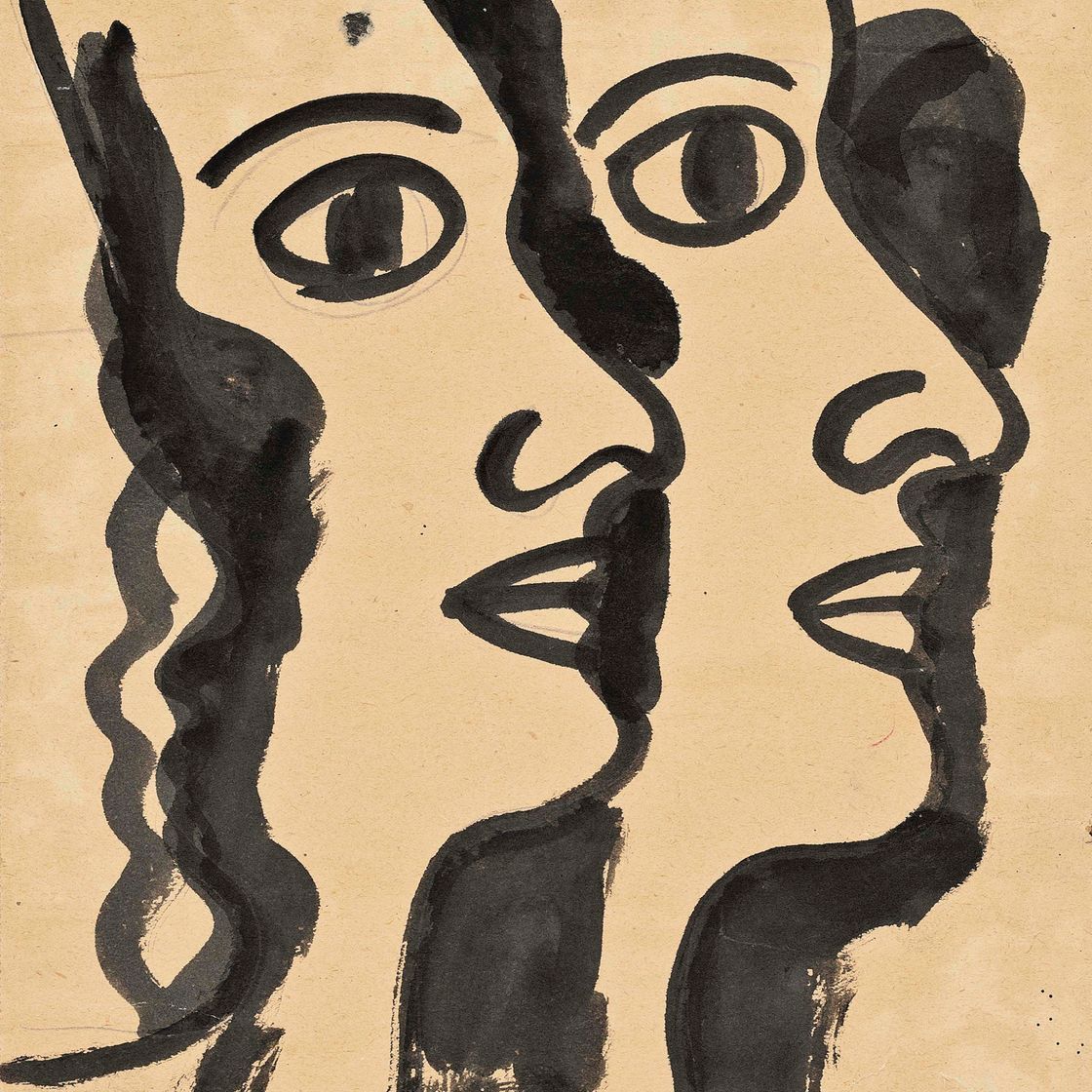 Fernand Léger — Два лица