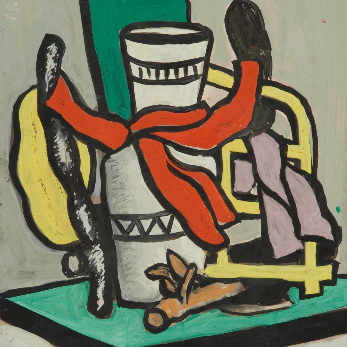Fernand Léger — Композиция (этюд для юной камеристки)