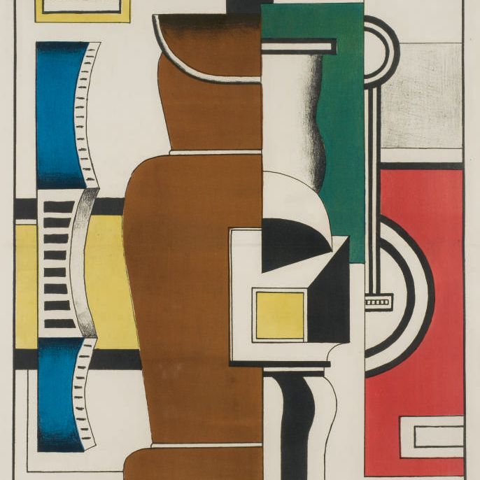 Fernand Léger — Ле Ваза (Сапфир 12)