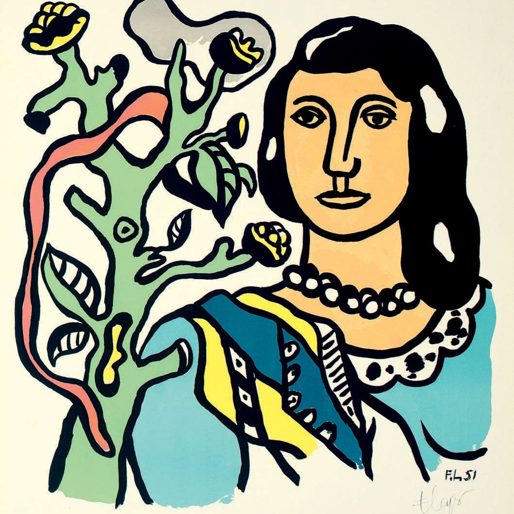 Fernand Léger — Женщина и флер (Сапфир 136)