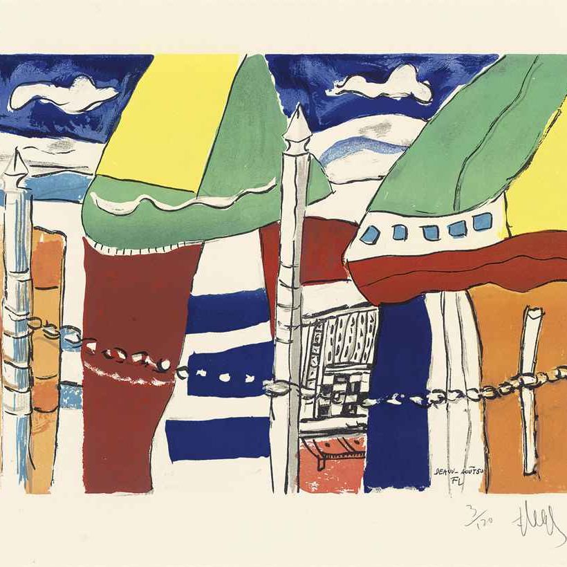 Fernand Léger — Довиль (Сапфир E13)