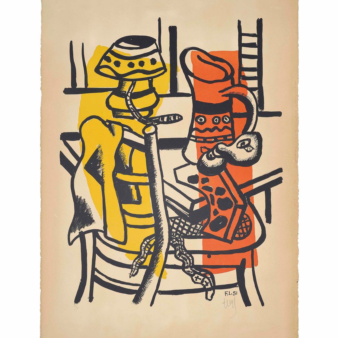 Fernand Léger — Шезлонг (Сапфир 139)