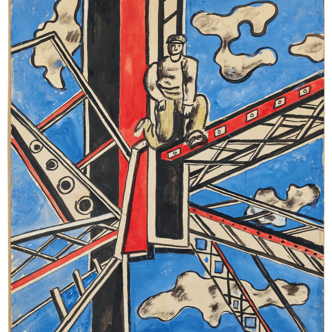 Fernand Léger — Этюд для "Конструкторов", изображение 2