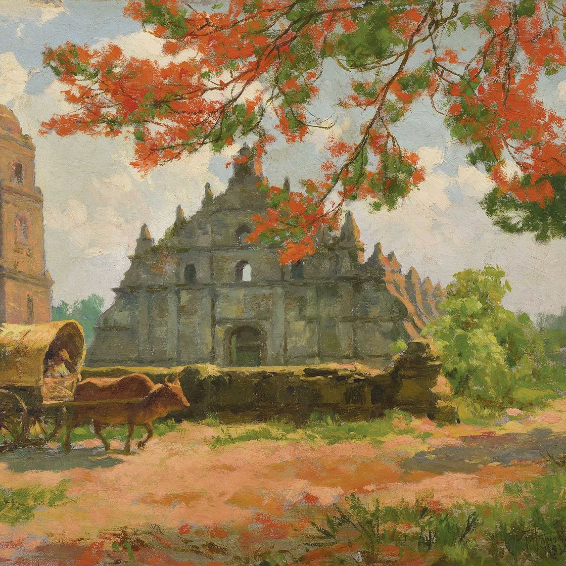 Fernando Amorsolo — Паоайская церковь