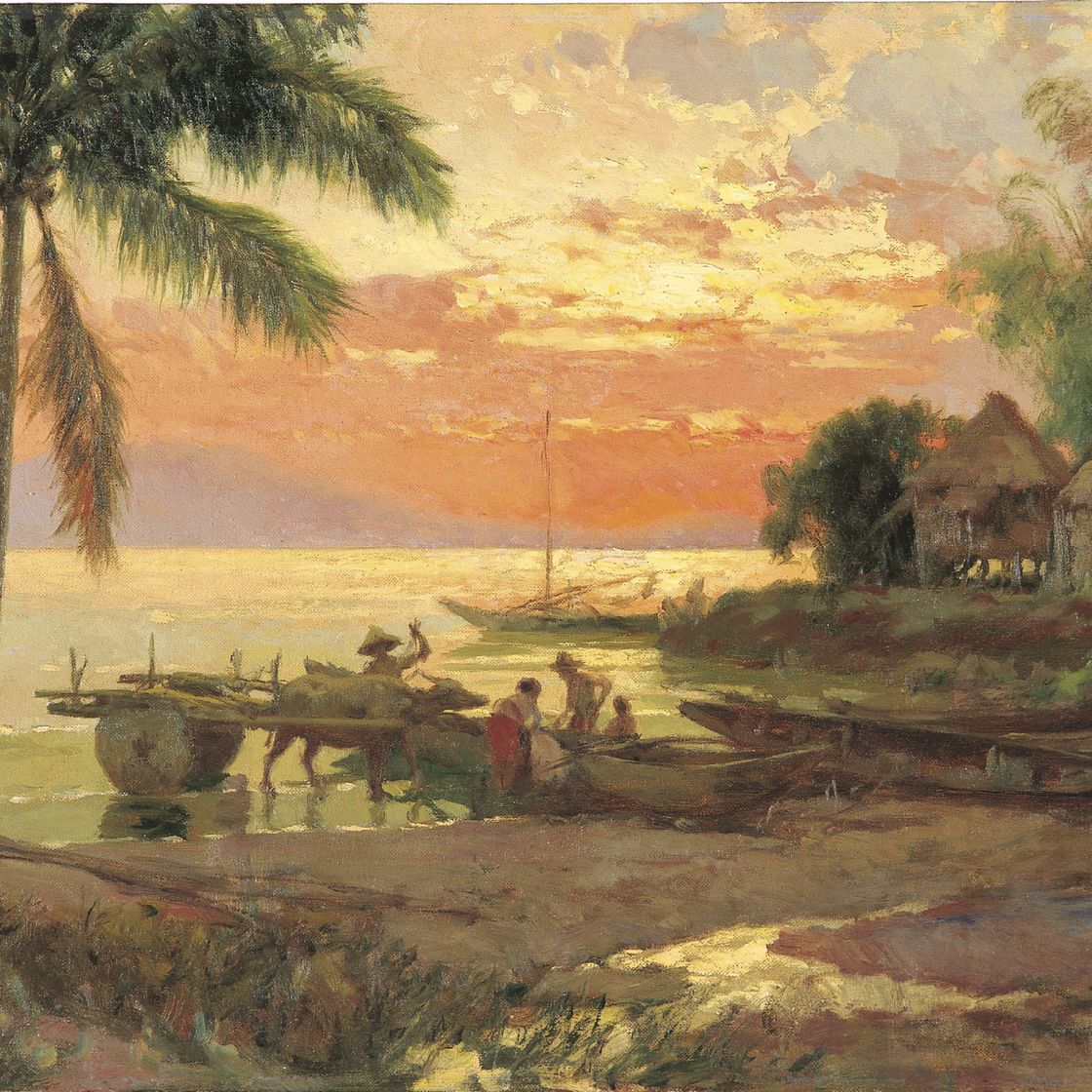 Fernando Amorsolo — Морской пейзаж