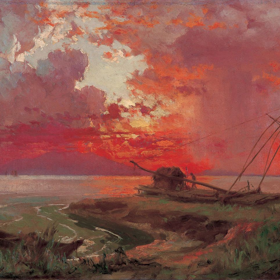 Fernando Amorsolo — Океанский закат