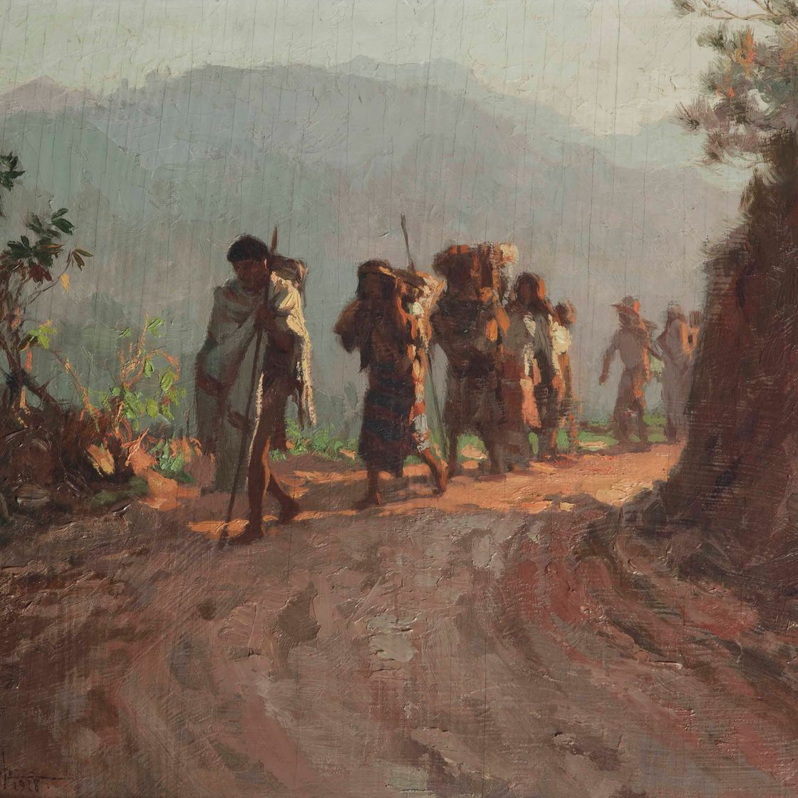 Fernando Amorsolo — Игорот с холмов, Багио
