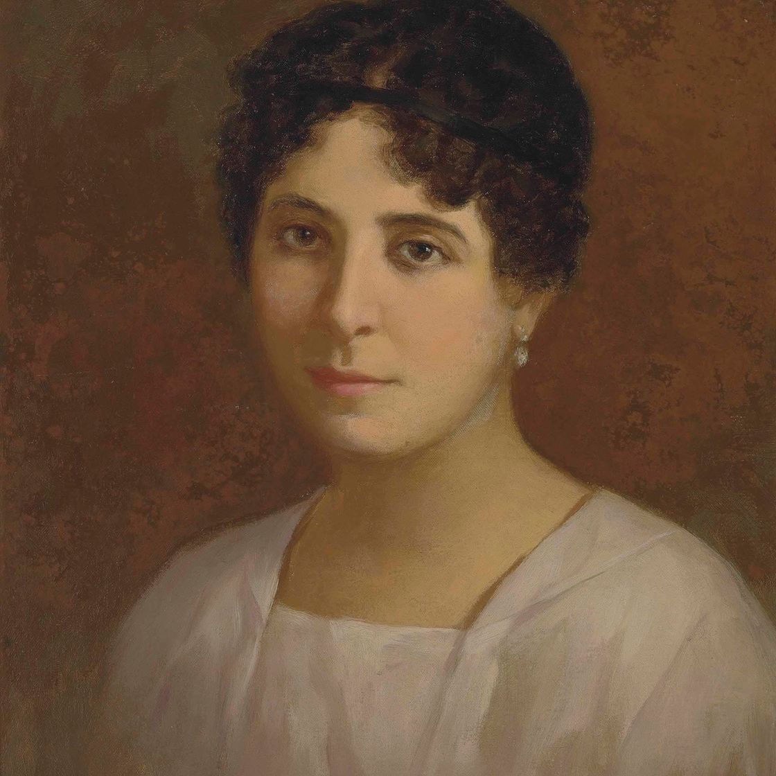 Fernando Amorsolo — Портрет госпожи Гильермо Гомес